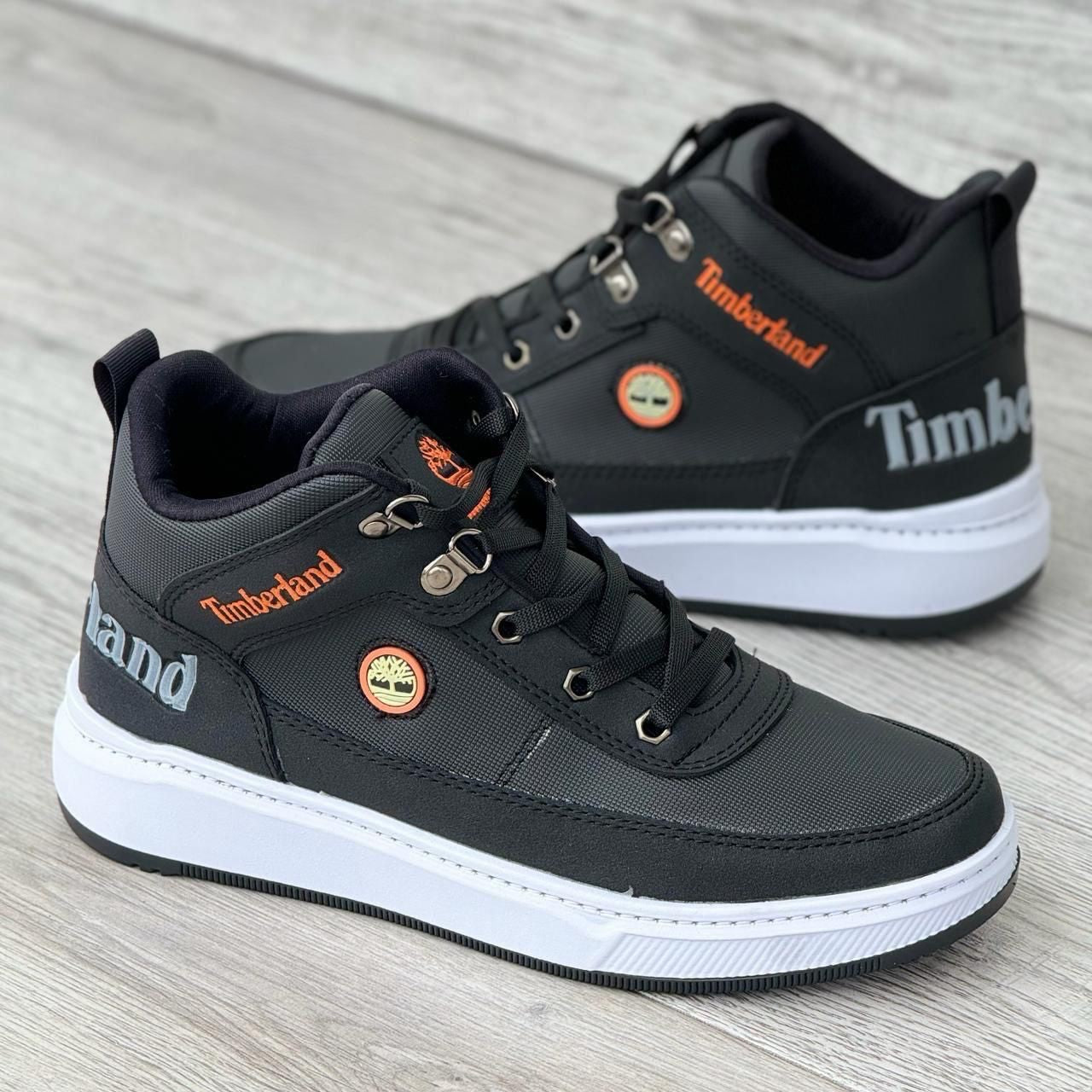 Botas Timberland Negro Blanco Caballero